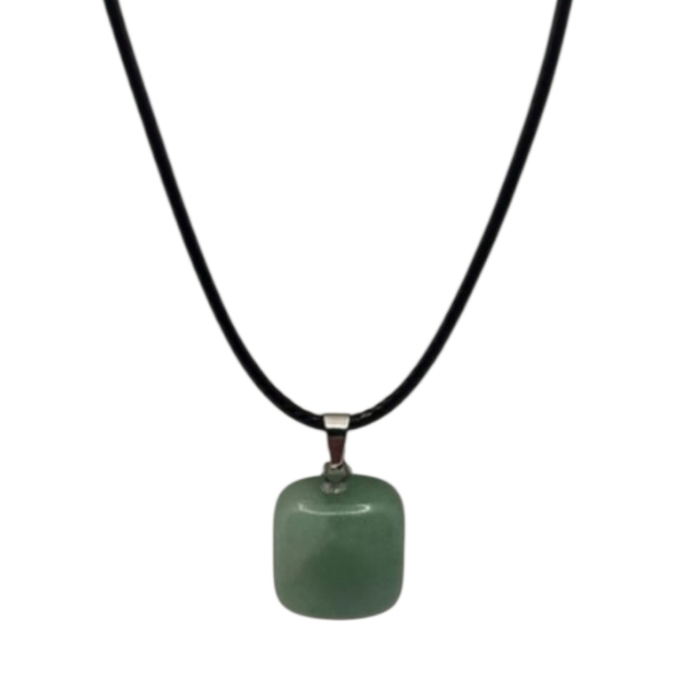 Natural Aventurine Stone Chakra Healing Necklace